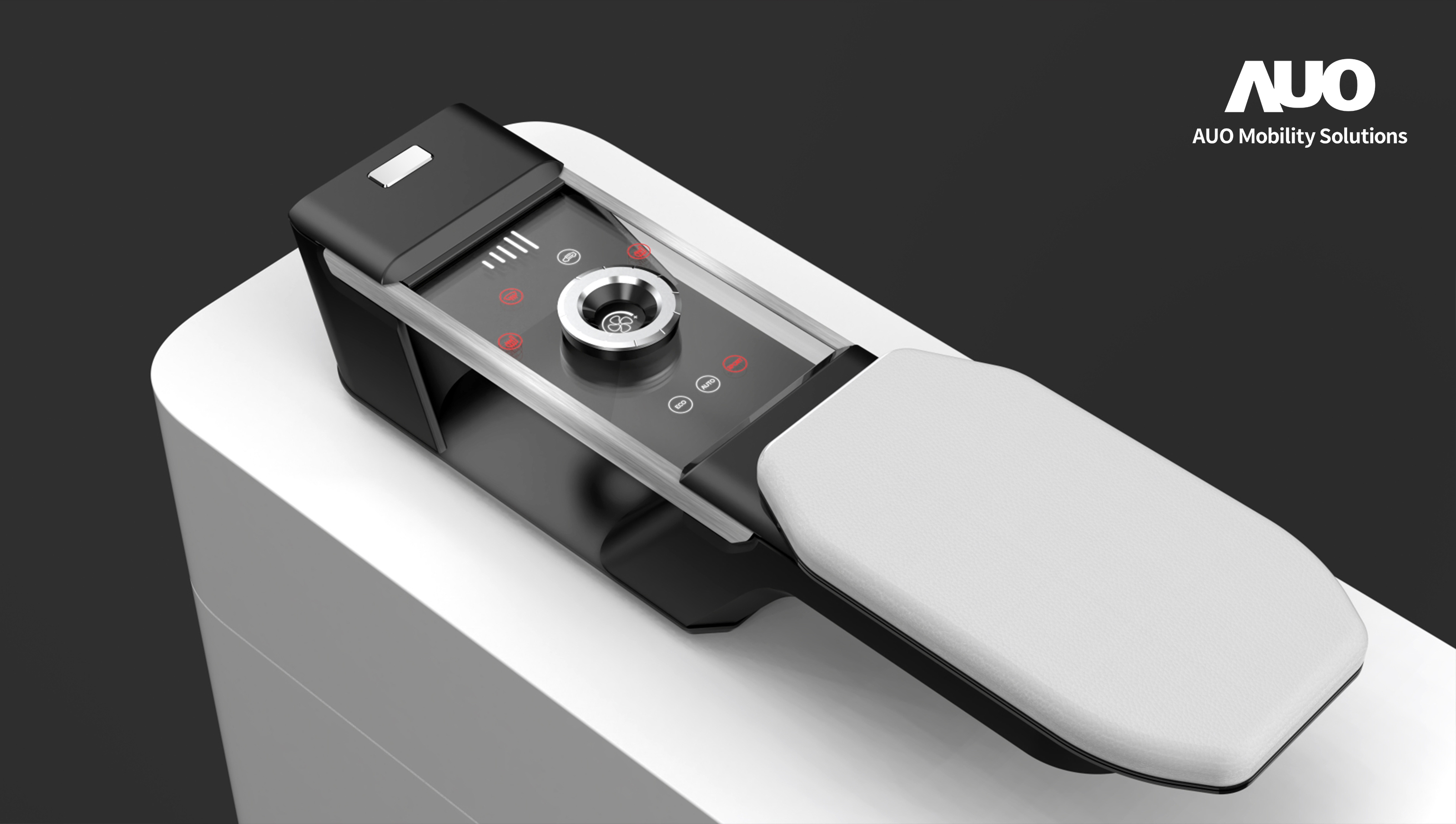 8868体育智慧行动全新发表INVISY隐形科技系列，CrystalSense Console以最简约的机构设计，提供直觉控制的主动触觉回馈与压力感测，并且动态呈现、仅在需要时显示，打造未来座舱的极致互动体验。