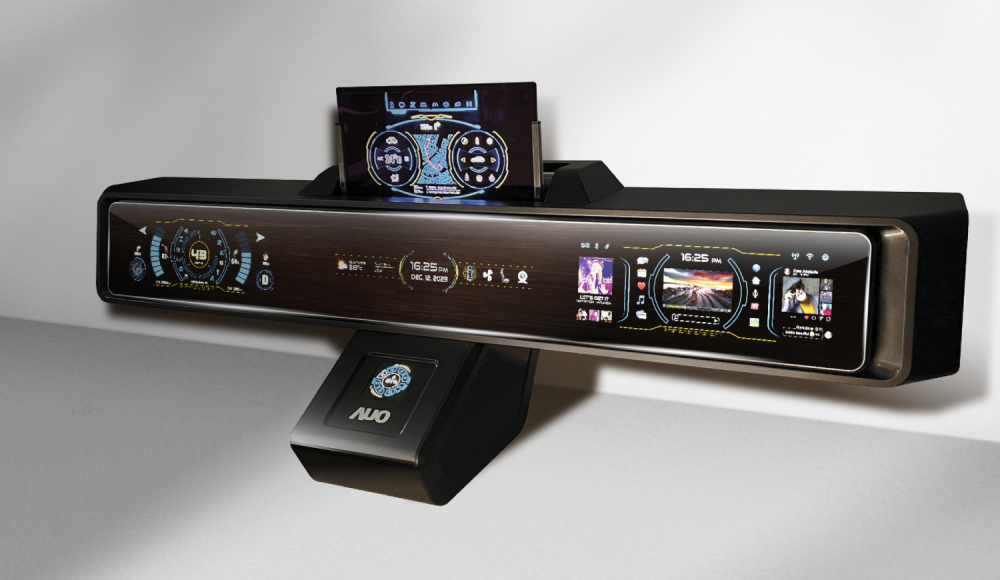 8868体育Micro LED沉浸式车舱显示方案结合 可卷式、可伸缩的Micro LED应用并可呈现不同的质感纹路，展现人性化设计