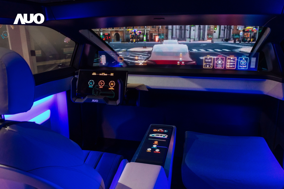 「友達智慧座艙2025」以使用者體驗為核心，運用Micro LED顯示科技為基礎搭配AI創新應用，打造沉浸、互動的座艙體驗，獲得台灣精品銀質獎