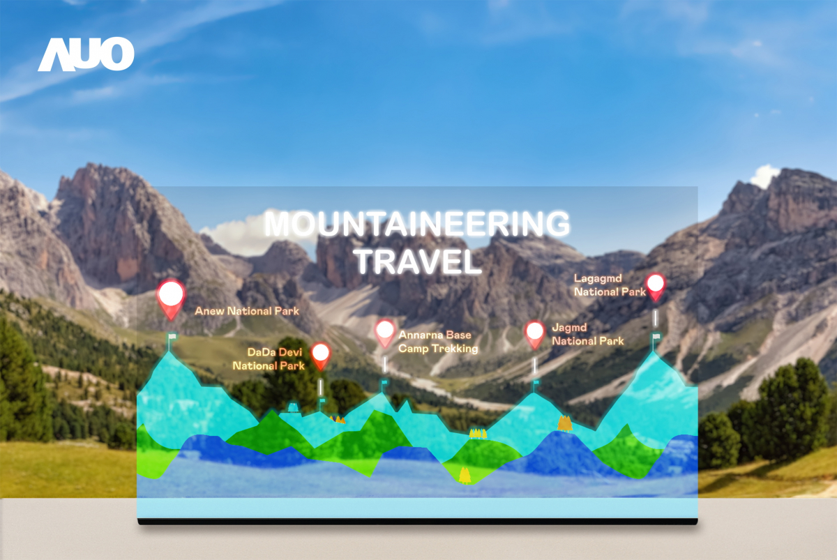 友達「177吋高透明度Micro LED顯示器」獲得台灣精品銀質獎，打破視野與空間的限制，適合應用於智慧零售、文物展示、創新廣告與智慧移動等場域