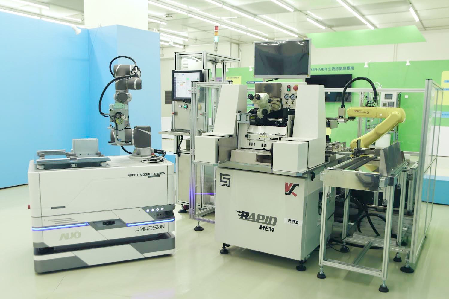 友達數位攜手半導體設備大廠K&S及夥伴樂宇精密，針對半導體封裝場域痛點，提供iAMHS一站式解決方案，創造產能提升至少10%的效益