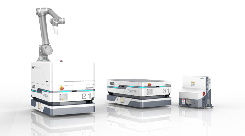 友達數位開發的自主式移動機器人（AMR250M），搭配全向輪並結合AI演算法、2D LiDAR、3D攝影機等技術，協助客戶實現產線全自動化